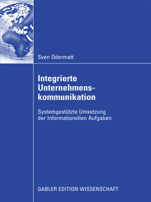 cover image of Integrierte Unternehmenskommunikation